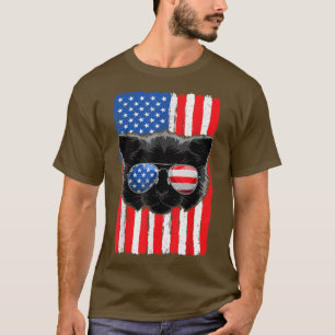 meowica , cat 4th of july t, meowica t womens  T-Shirt