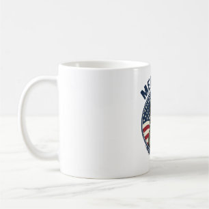 Meowica Patriotic Cat Vintage Engraving Shirt Desi Coffee Mug