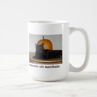 Meowin on Samhain Coffee Mug