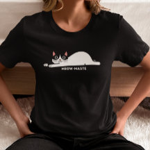 Meowmaste Cat – Funny Yoga-Inspired Cute Cat