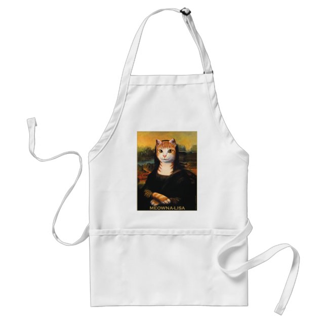 Meowna Lisa Apron (Front)