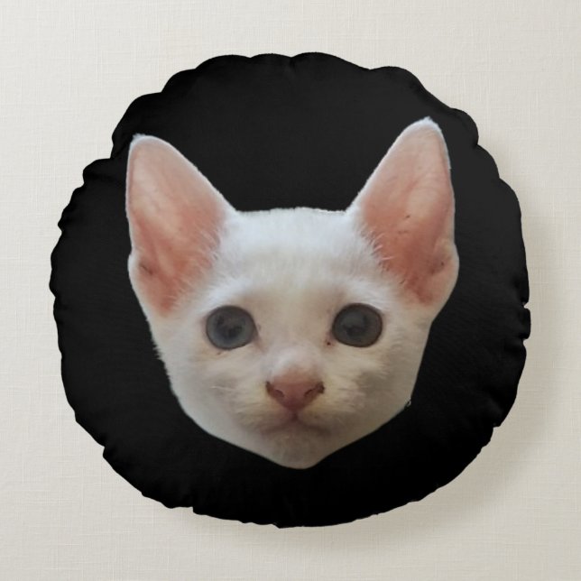 MEOWOO ROUND PILLOW (Front)