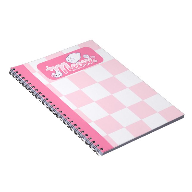 Meowpink  notebook (Right Side)
