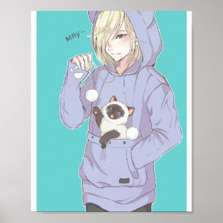 Meows in Russian Poster