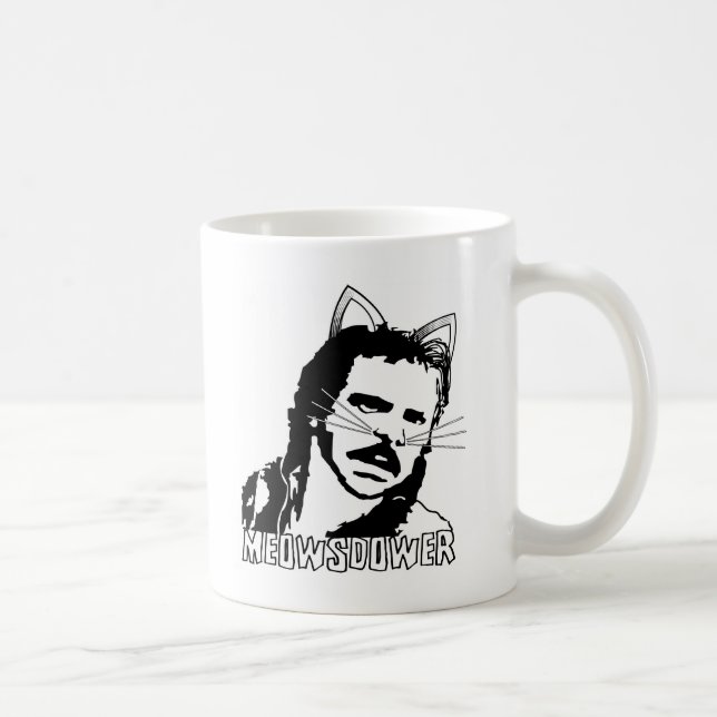 Meowsdower Coffee Mug (Right)