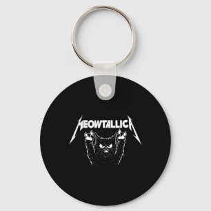 Meowtallica - Cat Lover Kitten Kitty Veterinarian Keychain