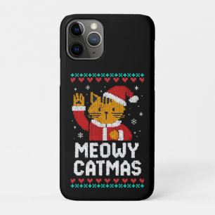 Meowy Catmas iPhone 11 Pro Case