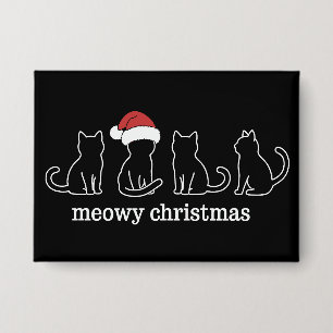 Meowy Catmas Cat Christmas Cute Kitten Cats Santa 