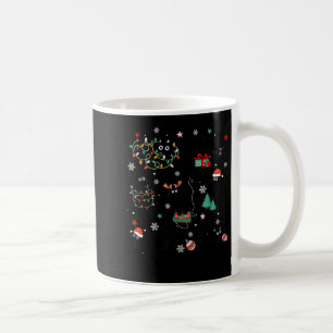 Meowy Catmas Cat Christmas Cute Kitten Cats Santa Coffee Mug