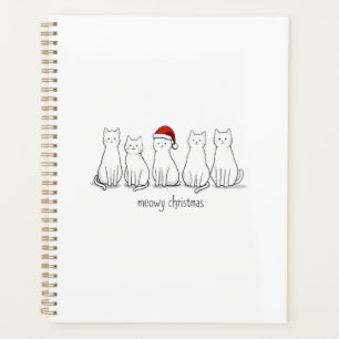 Meowy Catmas Chat Noël Mignon Chatons Chats Père N