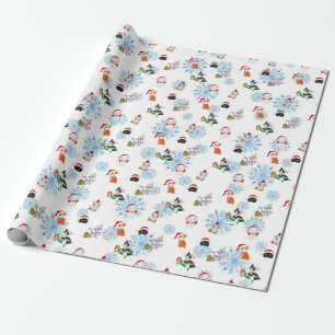 Meowy Catmas Wrapping Paper