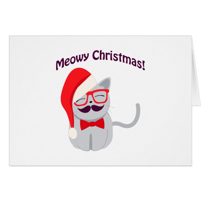 Meowy Christmas ! (Devant Horizontal)