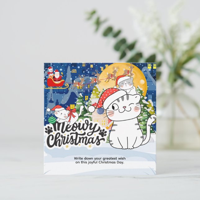Meowy Christmas (Standing Front)