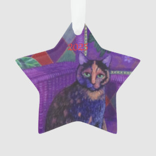 Meowy Christmas 2025 ornament