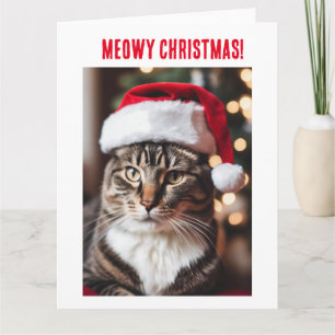 Meowy Christmas! Card