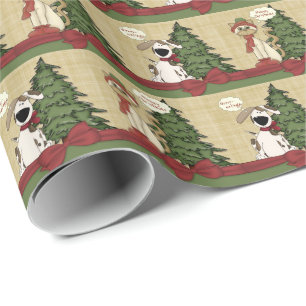 Meowy Christmas Cat & Grrr-eatings Dog Wrapping Paper