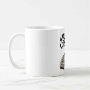 Meowy Christmas Cat Sleeping Christmas  Coffee Mug
