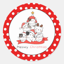 Meowy Christmas Cats