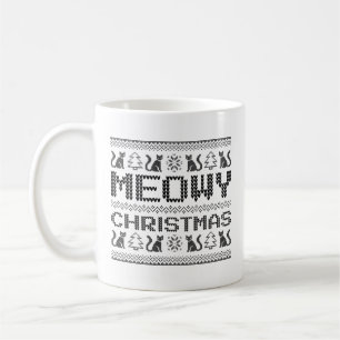 Meowy Christmas Coffee Mug