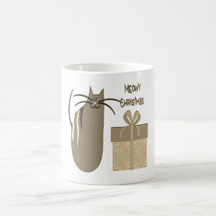 Meowy Christmas Coffee Mug