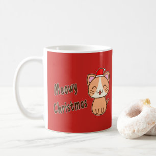 Meowy Christmas Coffee Mug