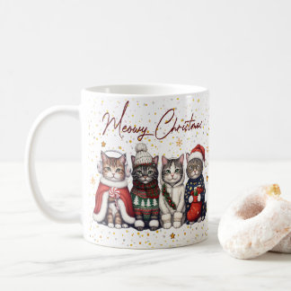 Meowy Christmas Coffee Mug