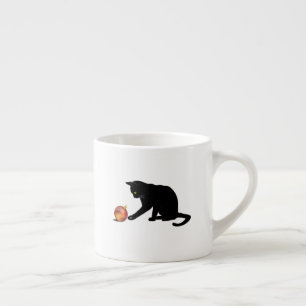 Meowy Christmas Funny Cat Espresso Cup