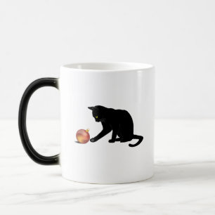 Meowy Christmas Funny Cat Magic Mug