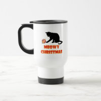 Meowy Christmas Funny Cat