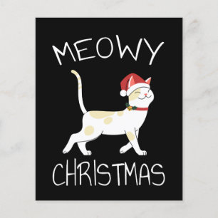 Meowy Christmas - Funny Christmas 2022   Flyer