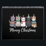 Meowy Christmas Happy Cat Year Cat Lover Xmas Calendar<br><div class="desc">Meowy Christmas Happy Cat Year Cat Lover Xmas</div>