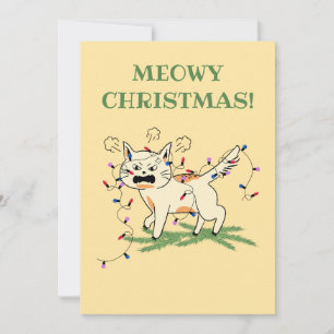 Meowy Christmas! Holiday Card