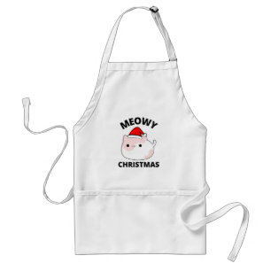 Meowy Christmas    Standard Apron