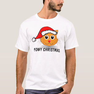 Meowy Christmas T-shirt