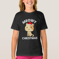 Meowy Christmas T-Shirt