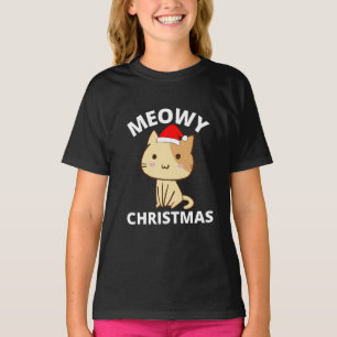 Meowy Christmas T-Shirt