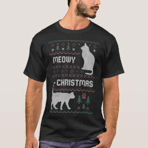 Meowy Christmas T-Shirt