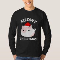Meowy Christmas    T-Shirt