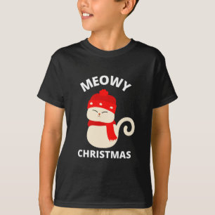 Meowy Christmas T-Shirt