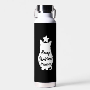 MEOWY Christmas       Water Bottle