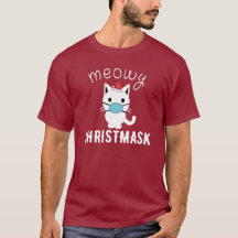 Meowy Christmask - White Cat with Mask