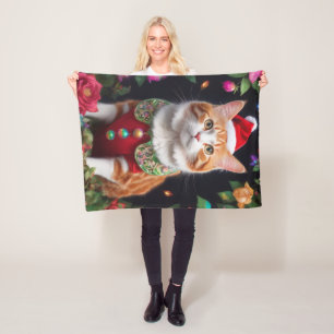 Meowy Fleece Blanket