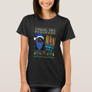 Meowzel Tov Ugly Hanukkah Sweater Cat Chanukah Jew
