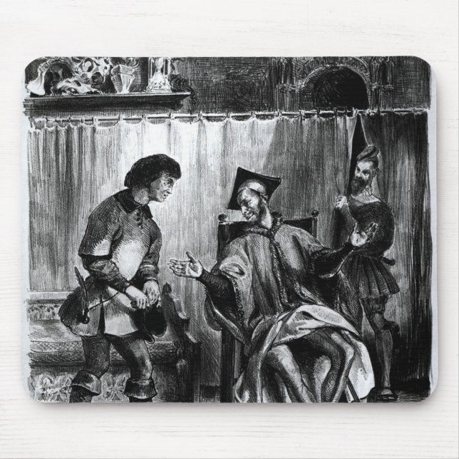 Mephistopheles and the Pupil Mouse Pad (Front)