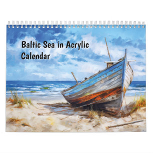 Mer Baltique en Acrylique – Calendrier