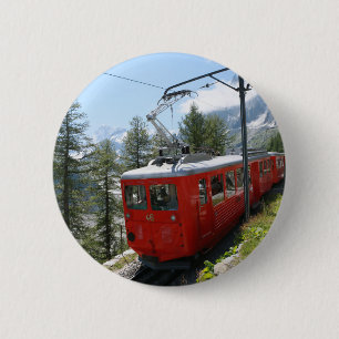Mer de Glace - Chamonix France 2 Inch Round Button