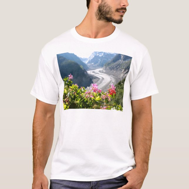 Mer de Glace - Chamonix France T-Shirt (Front)