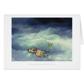 Mer de immense chagrin