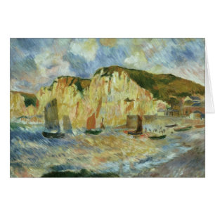 Mer et falaises de Pierre Renoir, Art Vintage