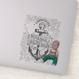 Mer lisse - Bobbies qualifiés - autocollant